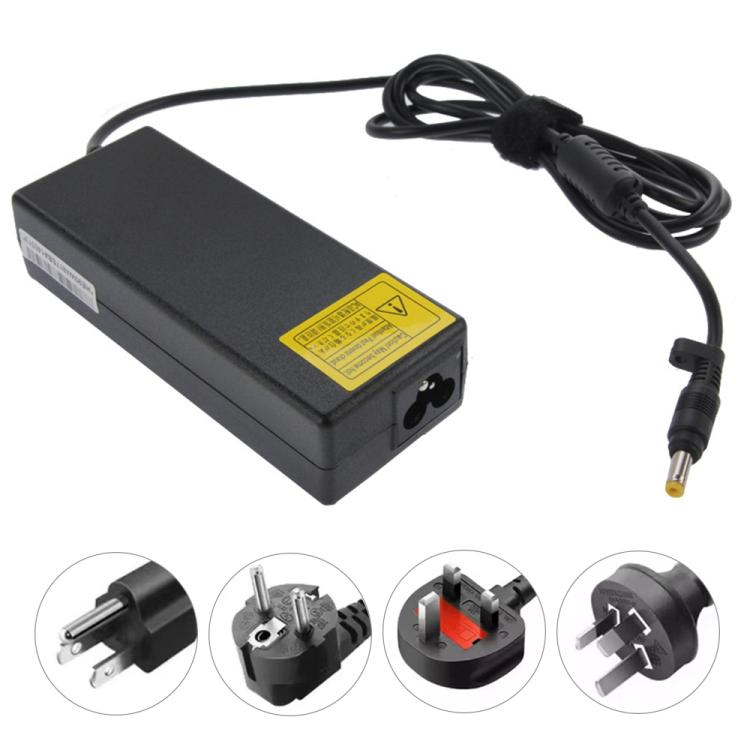 90W 19V 4.74A AC Adapter for HP Laptop, Output Tips:  4.8mm x 1.7mm, 19V 4.74A - HoMEdemic™ 
