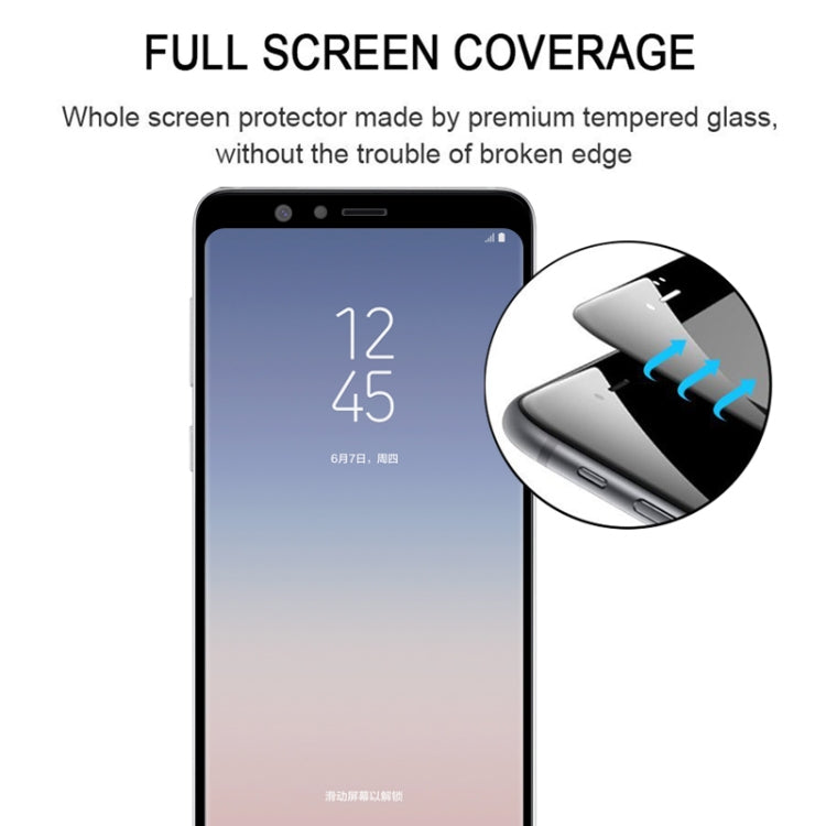 9D Full Glue Full Screen Tempered Glass Film for Galaxy A9 (2019), For Galaxy A9 (1 PC) - HoMEdemic™ 