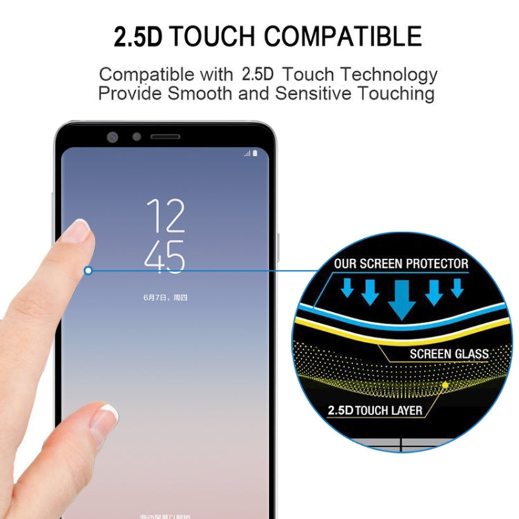 9D Full Glue Full Screen Tempered Glass Film for Galaxy A9 (2019), For Galaxy A9 (1 PC) - HoMEdemic™ 