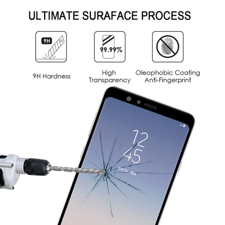 9D Full Glue Full Screen Tempered Glass Film for Galaxy A9 (2019), For Galaxy A9 (1 PC) - HoMEdemic™ 