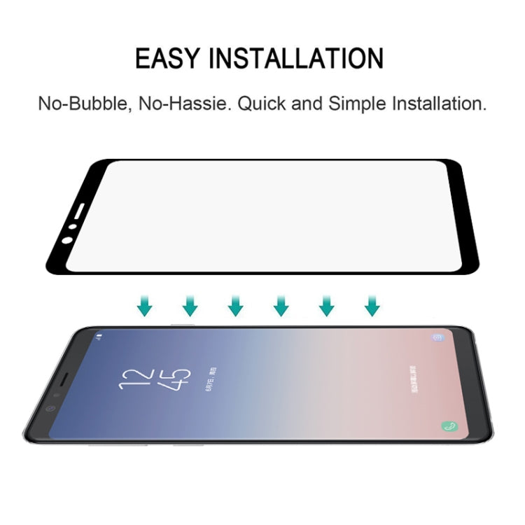 9D Full Glue Full Screen Tempered Glass Film for Galaxy A9 (2019), For Galaxy A9 (1 PC) - HoMEdemic™ 