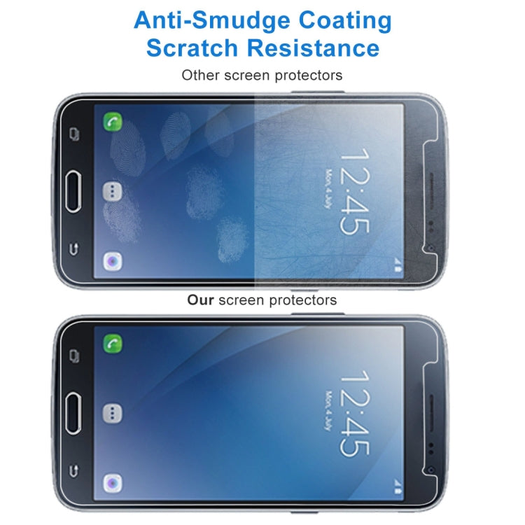 9H 2.5D Tempered Glass Film for Galaxy J2 (2016), For Galaxy J2 (2016) - HoMEdemic™ 