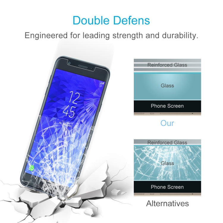 9H 2.5D Tempered Glass Film for Galaxy J7 (2018), For Galaxy J7 (2018) - HoMEdemic™ 