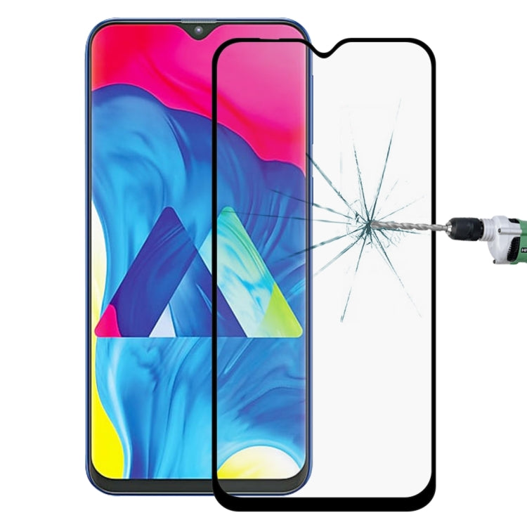 9H 9D Full Screen Tempered Glass Screen Protector for Galaxy M10, Galaxy M10 - HoMEdemic™ 