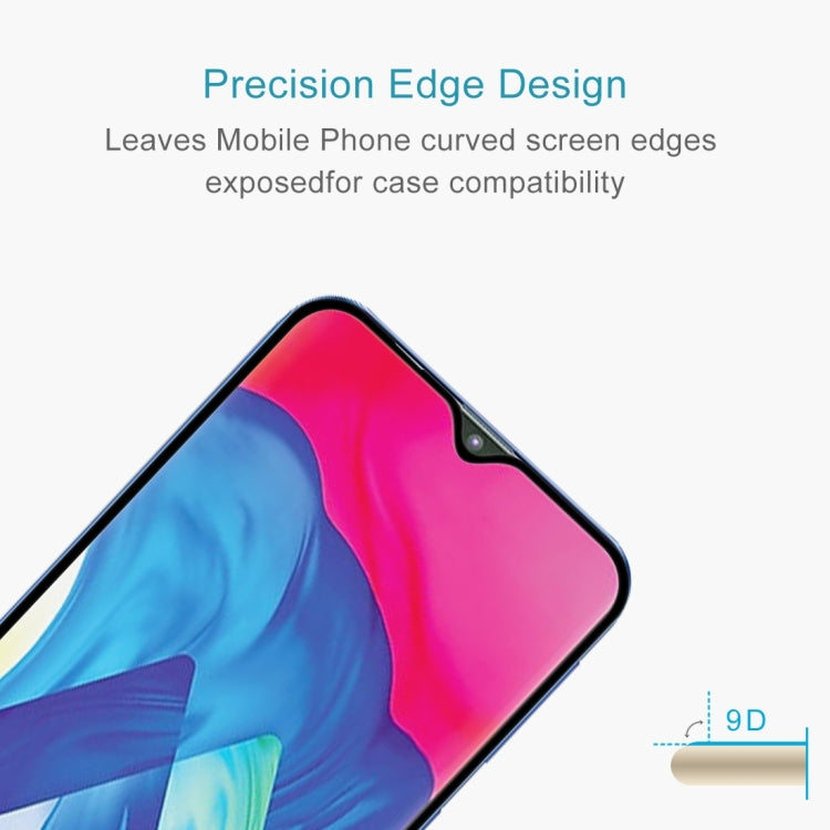 9H 9D Full Screen Tempered Glass Screen Protector for Galaxy M10, Galaxy M10 - HoMEdemic™ 