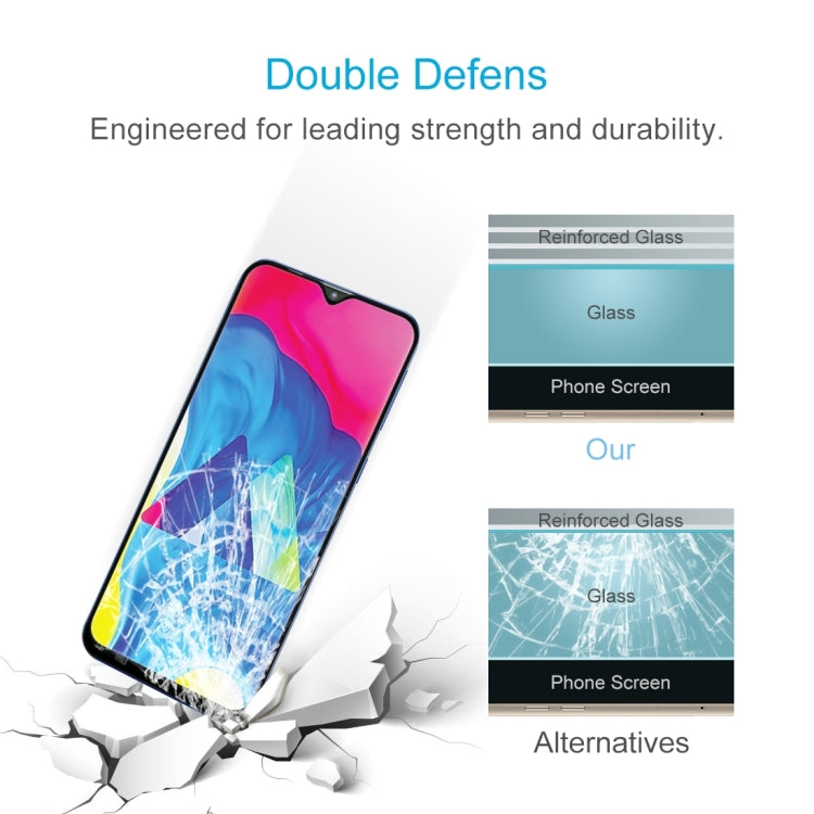 9H 9D Full Screen Tempered Glass Screen Protector for Galaxy M10, Galaxy M10 - HoMEdemic™ 
