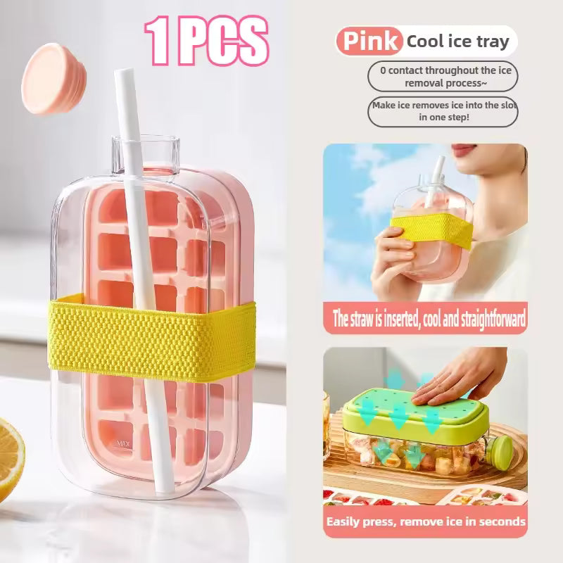 HoMedemic™-2-in-1 Ice Bottle & Cube Maker