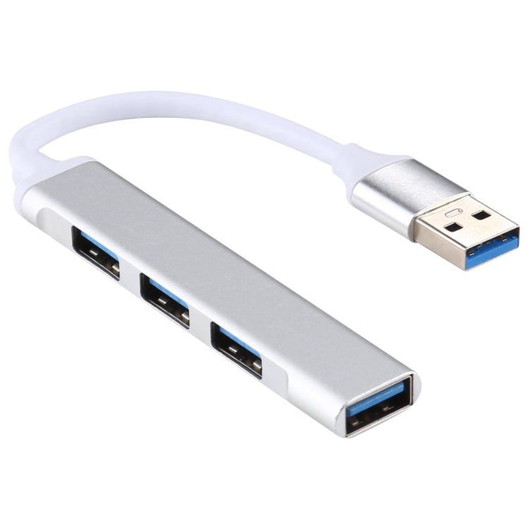 A-809 4 x USB 3.0 to USB 3.0 Aluminum Alloy HUB Adapter, A-809 - HoMEdemic™ 