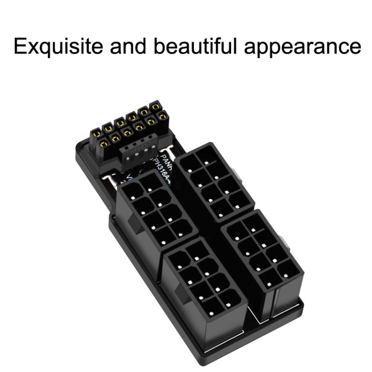 A Model ATX3.0 12VHPWR 12+4P 600W 180 Degree Power Steering Connector - HoMEdemic™ 