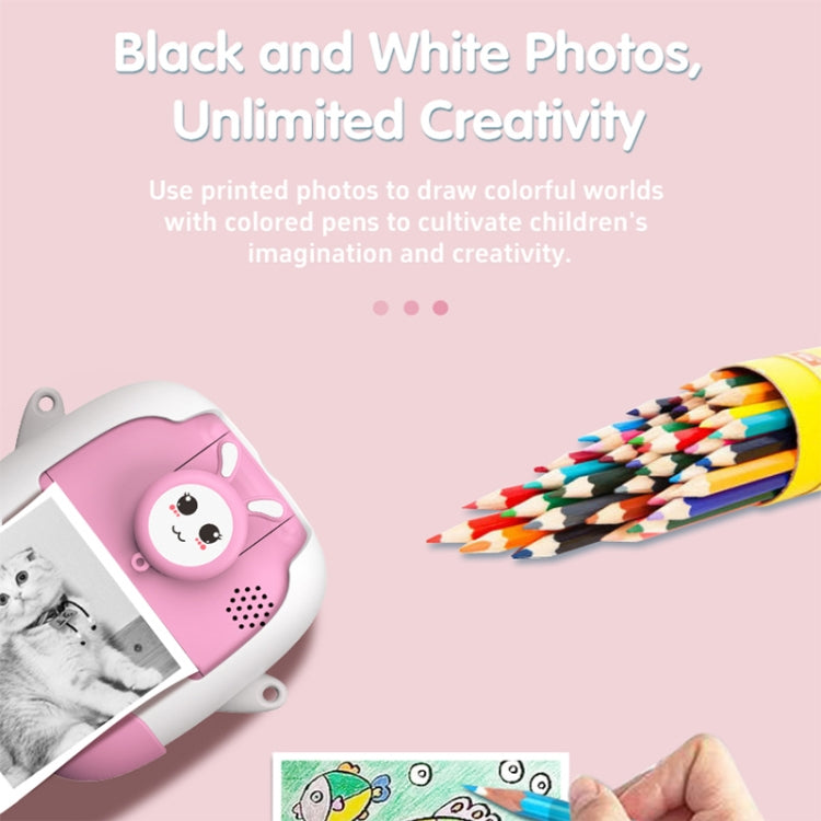 A19B 2.0-Inch 720P HD Reversible Camera Cartoon Children Mini Digital Printing Camera(Green) - HoMEdemic™ 