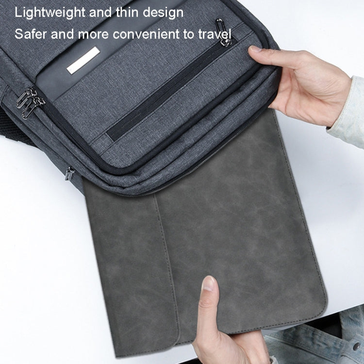 A20 Laptop Bag Magnetic Suction Slim Tablet Case Inner Bag, Size: 13.3/14 inch(Gray) - HoMEdemic™ 