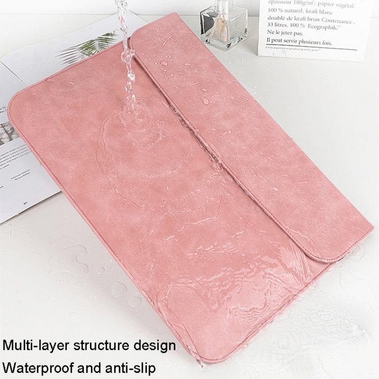 A20 Laptop Bag Magnetic Suction Slim Tablet Case Inner Bag, Size: 13.3/14 inch(Pink) - HoMEdemic™ 