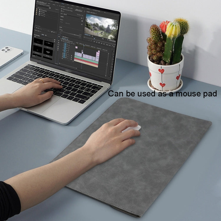 A20 Laptop Bag Magnetic Suction Slim Tablet Case Inner Bag, Size: 13 inch(Gray) - HoMEdemic™ 