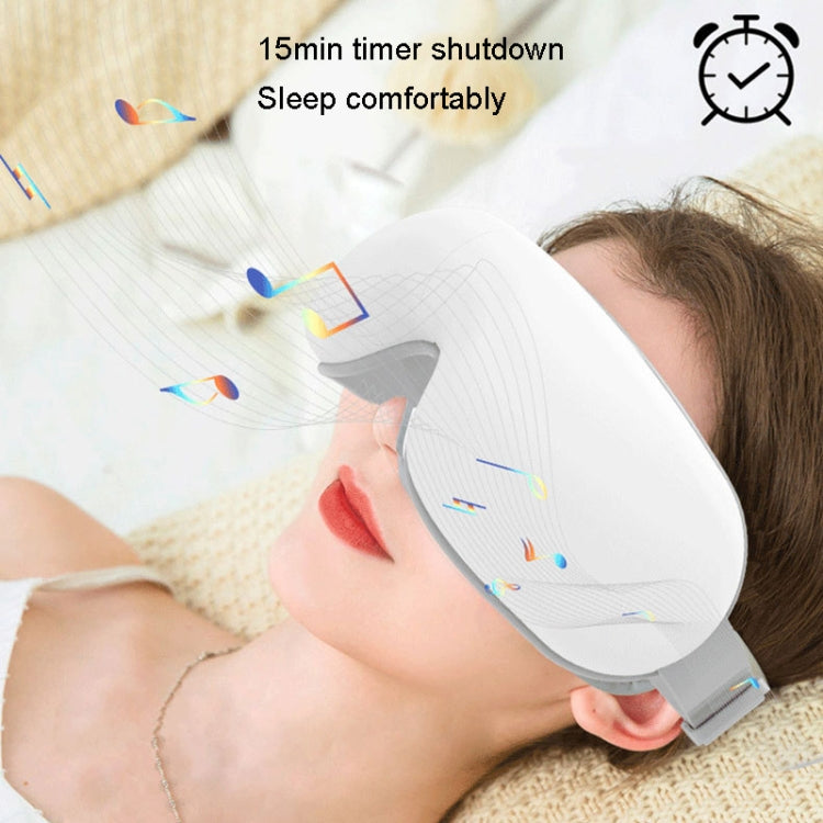 A216 Intelligent Wireless Eye Massage Instrument Pneumatic Vibration Hot Compress Eye Care Instrument(White) - HoMEdemic™ 