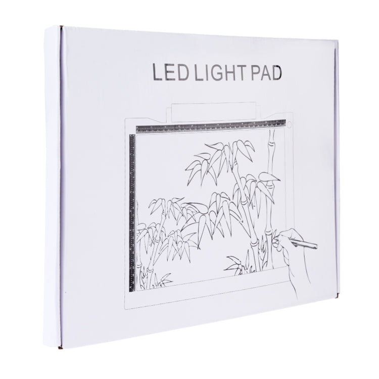 A4-19 6.5W Three Level of Brightness Dimmable A4 LED Drawing Sketchpad Light Pad with USB Cable - HoMEdemic™ 