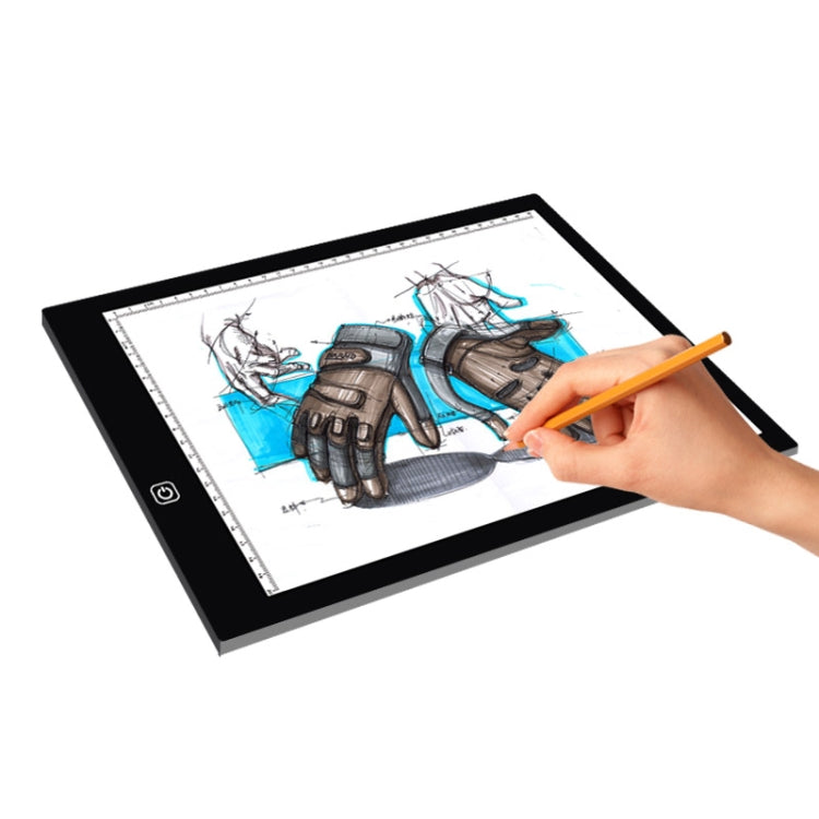A4 Size LED Three Level of Brightness Dimmable Acrylic Copy Boards for Anime Sketch Drawing Sketchpad, A4 - HoMEdemic™ 