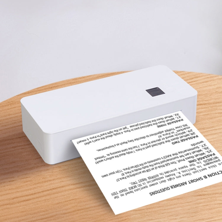 A4LE Portable Bluetooth HD Thermal Printer for Home Office Study(UK Plug) - HoMEdemic™ 
