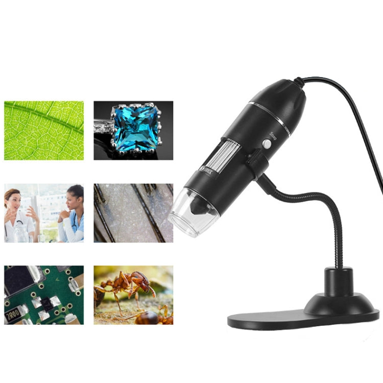 A8 50X-1000X USB Hose Stand Digital Microscope LED Light Handheld Portable Microscope, A8 50X-1000X - HoMEdemic™ 