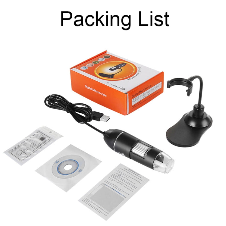 A8 50X-1000X USB Hose Stand Digital Microscope LED Light Handheld Portable Microscope, A8 50X-1000X - HoMEdemic™ 