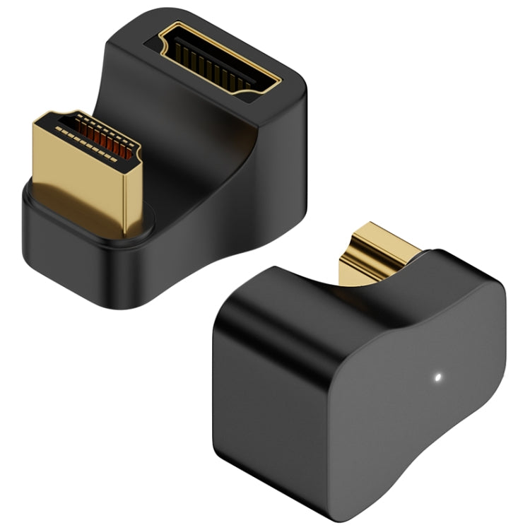 A8K-15 8K HDMI Male to HDMI Female U-bend Adapter - HoMEdemic™ 
