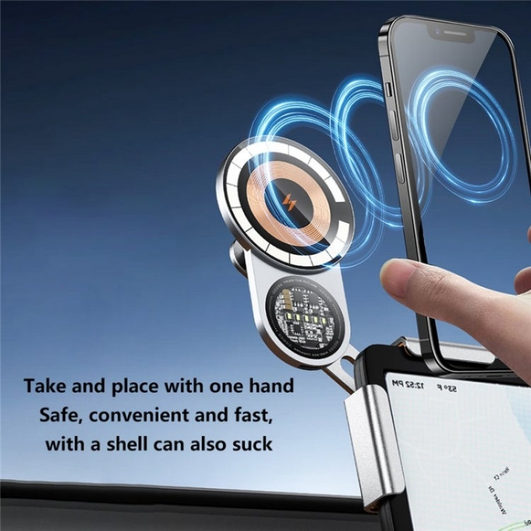 A8S 15W Wireless Charging New Energy Vehicle Navigation Bracket For Tesla Car Screen Base - HoMEdemic™ 