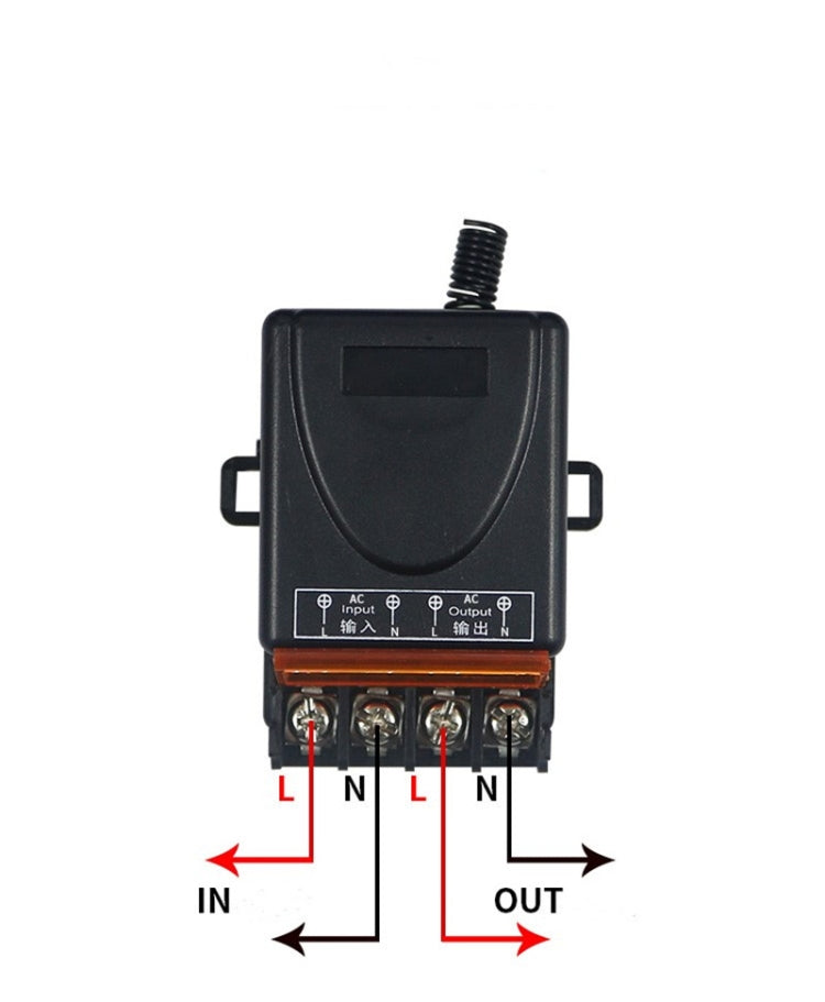 AC 220V 30A Channel High Power Low Consumption Universal Industrial Lifter Control Wireless Remote Controller Switch - HoMEdemic™ 