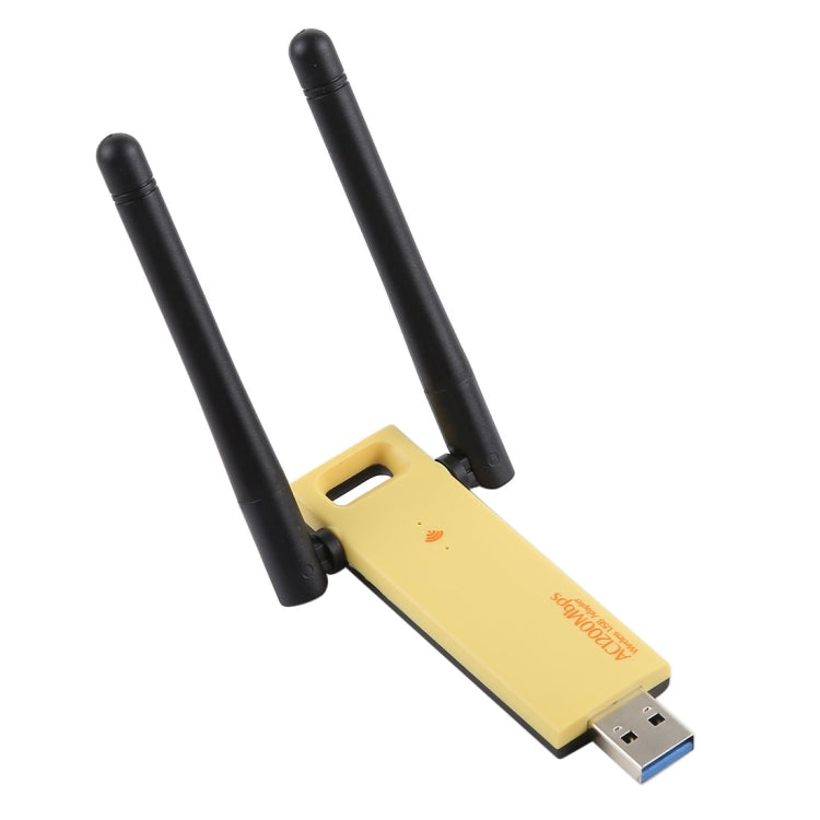 AC1200Mbps 2.4GHz & 5GHz Dual Band USB 3.0 WiFi Adapter External Network Card with 2 External Antenna, AC1200Mbps USB 3.0 - HoMEdemic™ 