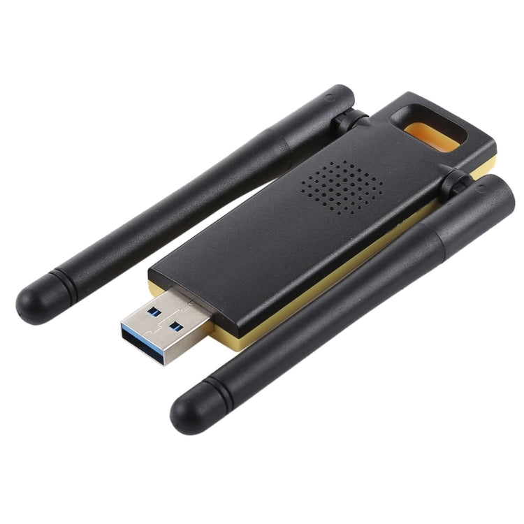 AC1200Mbps 2.4GHz & 5GHz Dual Band USB 3.0 WiFi Adapter External Network Card with 2 External Antenna, AC1200Mbps USB 3.0 - HoMEdemic™ 