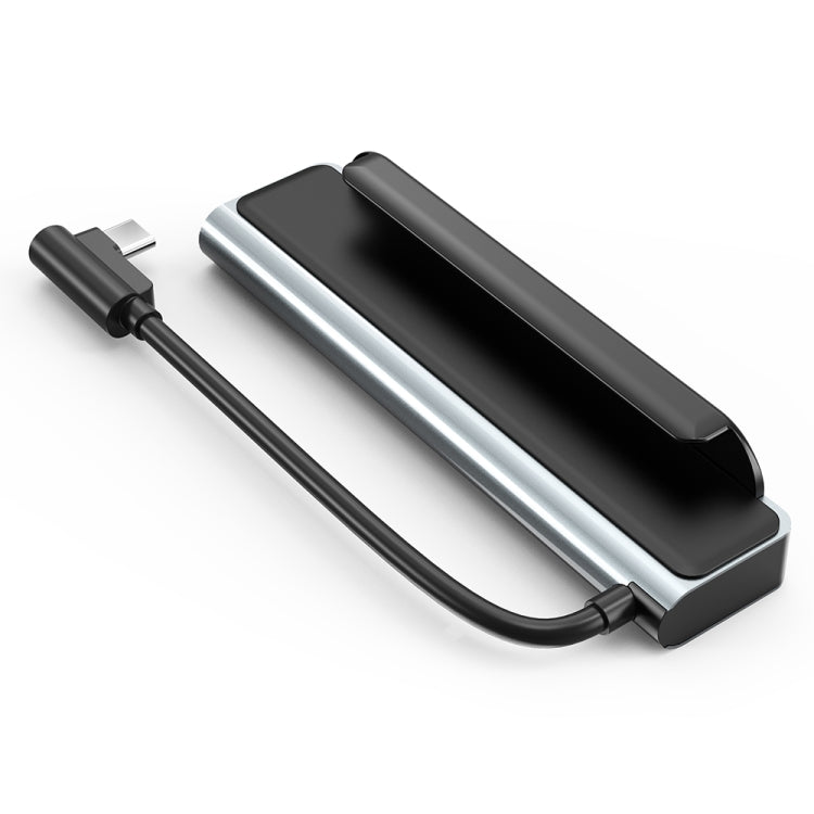 AD-065 6 in 1 USB-C / Type-C to 4K HDMI + SD / TF Card Slot + Type-C + 2 USB 3.0 Back Clip Style Multifunctional Docking Station HUB, 6 In 1 Back Clip Style - HoMEdemic™ 