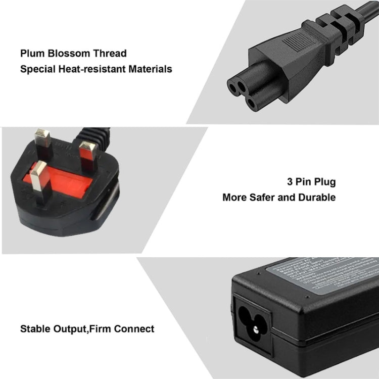 ADP-40THA 19V 2.37A AC Adapter for Asus Laptop, Output Tips: 4.0mm x 1.35mm(UK Plug) - HoMEdemic™ 