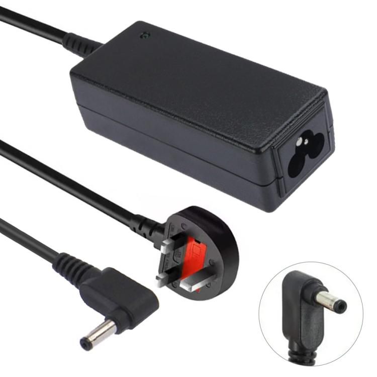 ADP-40THA 45W 19V 2.37A AC Adapter for Asus Laptop, Output Tips: 4.0mm x 1.35mm(UK Plug) - HoMEdemic™ 