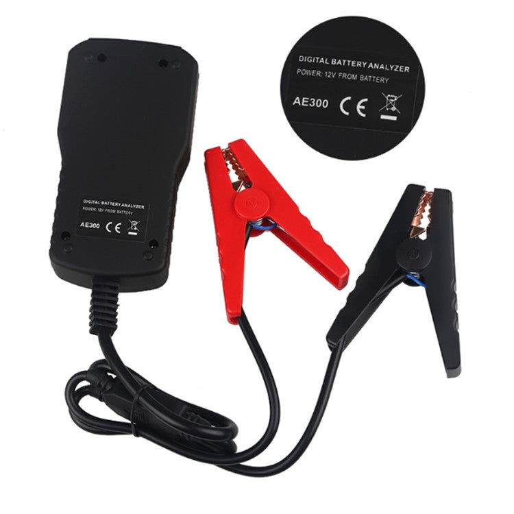 AE300 Car 12V Digital Battery Tester Analyzer, Digital Battery Tester - HoMEdemic™ 