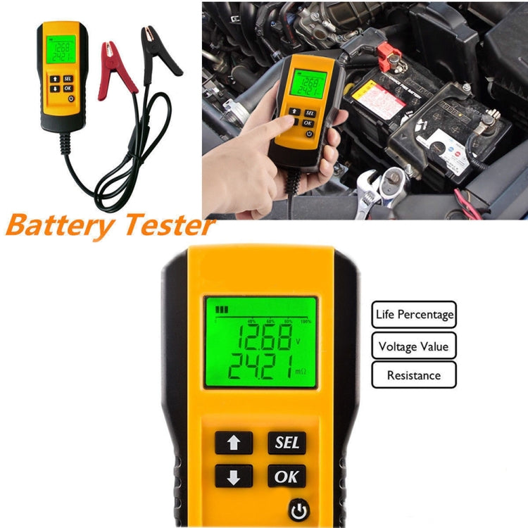 AE300 Car 12V Digital Battery Tester Analyzer, Digital Battery Tester - HoMEdemic™ 