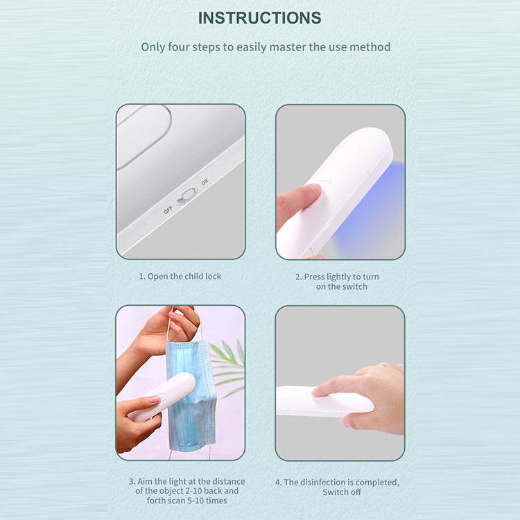 AIEK X001 UVC Portable Germicidal Lamp - HoMEdemic™ 