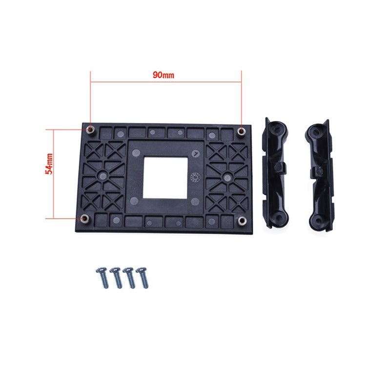 AM4 CPU Radiator Rack Support AMD Computer Motherboard Base(Black) - HoMEdemic™ 
