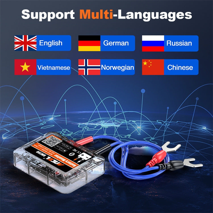ANCEL BM200 12V Bluetooth 4.2 Car Battery Analysis and Detection Tool Battery Tester - HoMEdemic™ 