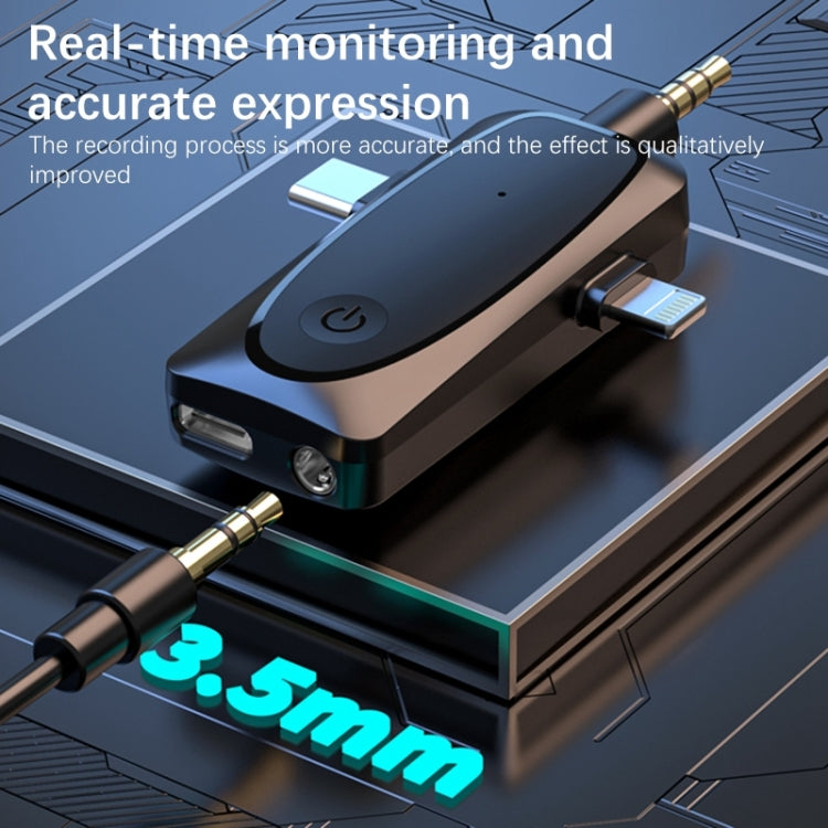 AP003 Mini Smart Noise Reduction Wireless Lavalier Microphone, One by One - HoMEdemic™ 
