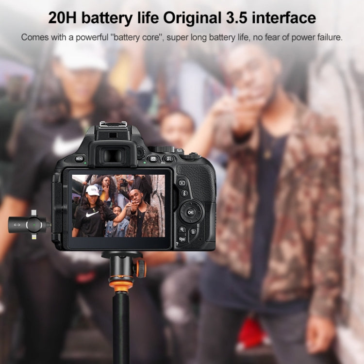 AP031-1 3 in 1 Noise Reduction Lavalier Wireless Microphone, AP031-1 - HoMEdemic™ 