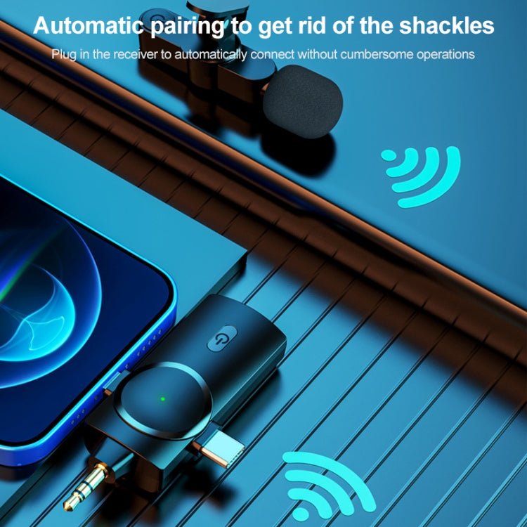 AP031-1 3 in 1 Noise Reduction Lavalier Wireless Microphone - HoMEdemic™ 