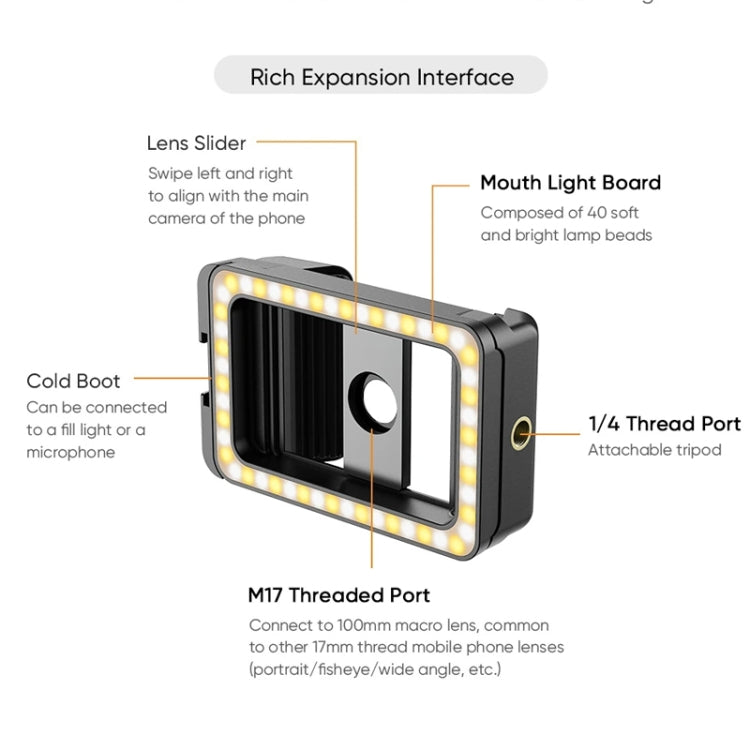 APEXEL 4K HD 100mm Macro Lens With LED Fill Light Set for Smartphones - HoMEdemic™ 