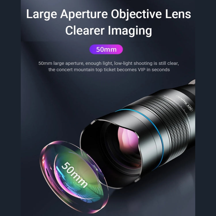 APEXEL 60X Smartphone Telescope Lens With Extendable Tripod Set - HoMEdemic™ 