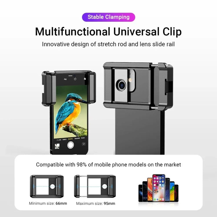 APEXEL 60X Smartphone Telescope Lens With Extendable Tripod Set - HoMEdemic™ 