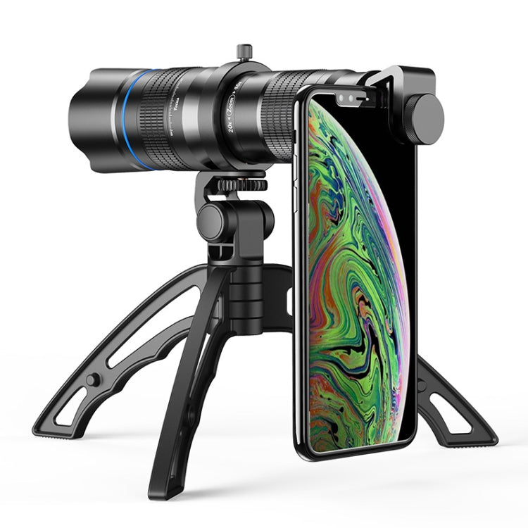 APEXEL APL-20-40XJJ04 20-40X HD External Dual-adjustment Zoom Telescope Universal Telephoto Phone Lens - HoMEdemic™ 