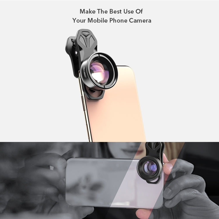 APEXEL APL-HB100MM HD Insect Jewelry 100 Micro External Mobile Phone Lens(Telephoto Clip) - HoMEdemic™ 
