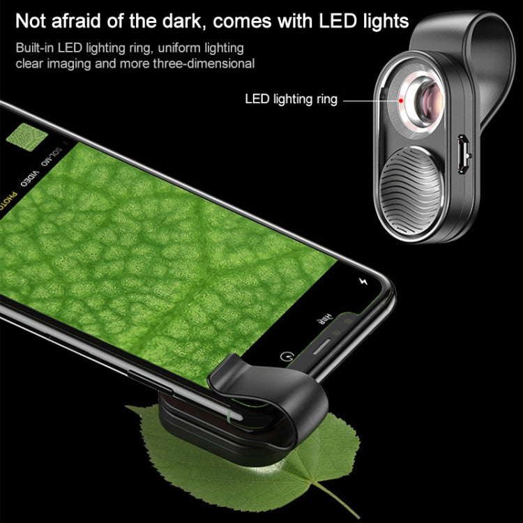 APEXEL APL-MS001 100X Smartphone Microscope with LED Light - HoMEdemic™ 