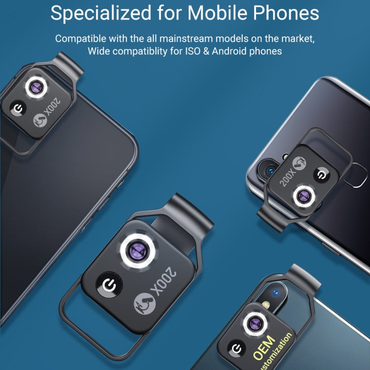 APEXEL APL-MS002CWH 200x High-Definition Children Science Education Microphone Lens With CPL(Black) - HoMEdemic™ 