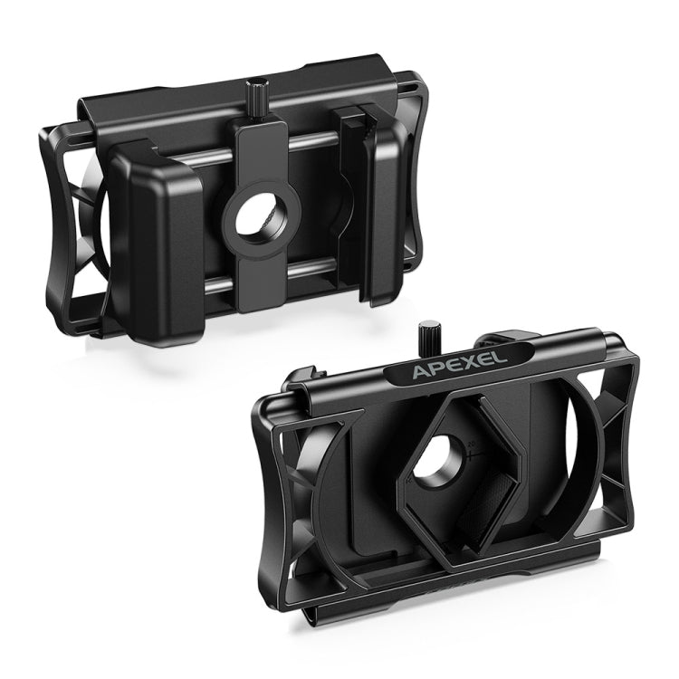 APEXEL F002X Universal Phone Adapter for Monoculars Binoculars Smartphone Holder Clip(Black) - HoMEdemic™ 