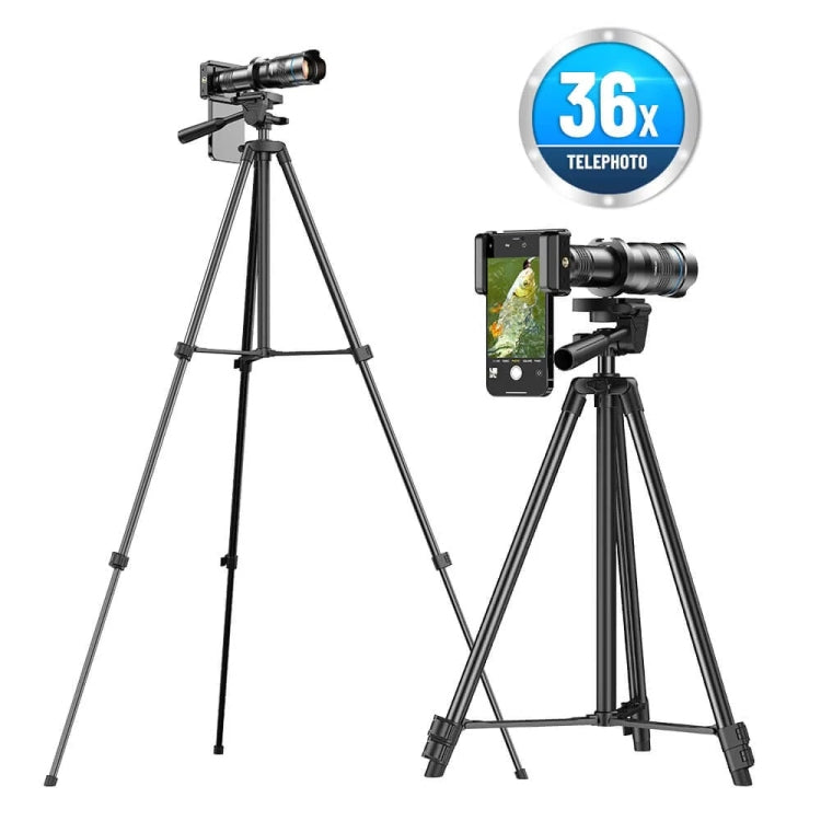 APEXEL HD Metal 36X Zoom Telescope Telephoto Lens With Extendable Tripod - HoMEdemic™ 