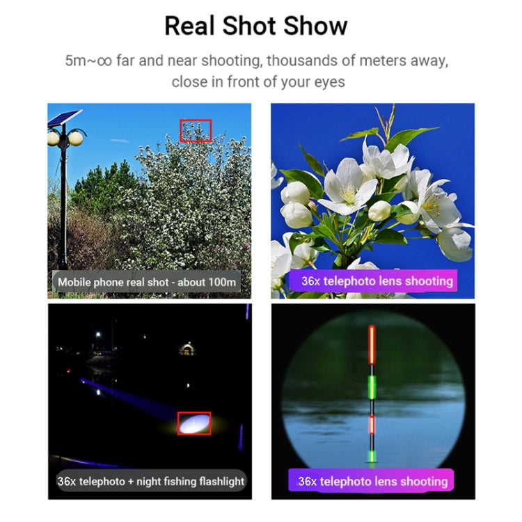 APEXEL HD Metal 36X Zoom Telescope Telephoto Lens With Extendable Tripod - HoMEdemic™ 