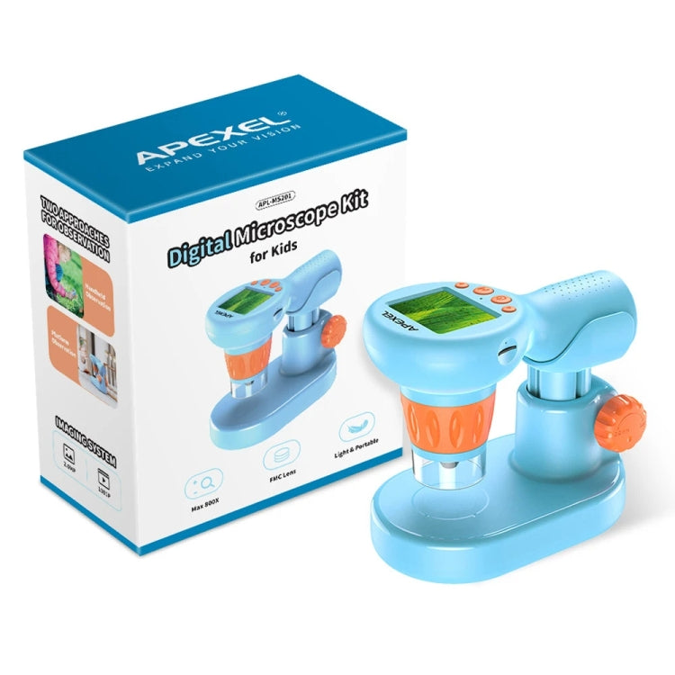 APEXEL MS201 800x 2.0-inch IPS Screen Kids Microscope Supports Taking Photos and Videos - HoMEdemic™ 